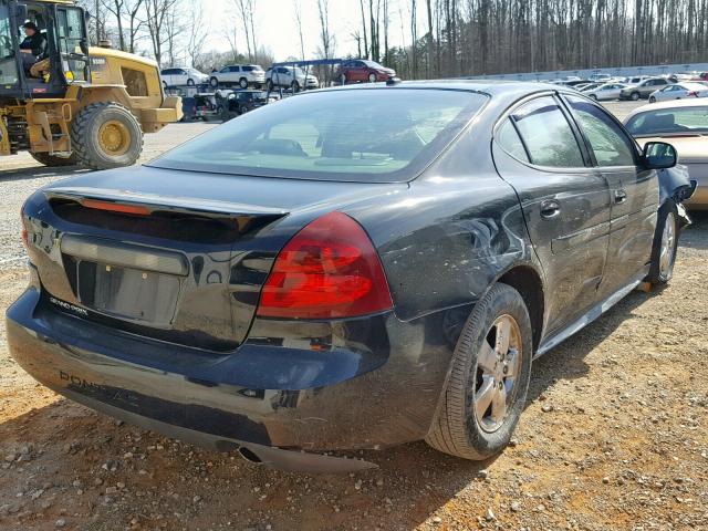 2G2WP552681189223 - 2008 PONTIAC GRAND PRIX BLACK photo 4