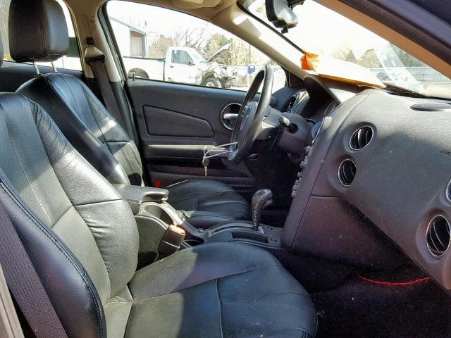2G2WP552681189223 - 2008 PONTIAC GRAND PRIX BLACK photo 5