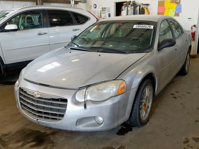 1C3EL56R36N172586 - 2006 CHRYSLER SEBRING TO SILVER photo 2