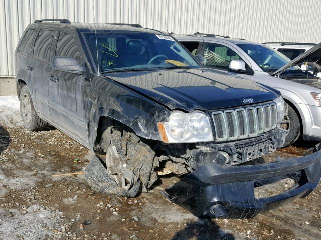 1J8GR48K27C514547 - 2007 JEEP GRAND CHER BLACK photo 1