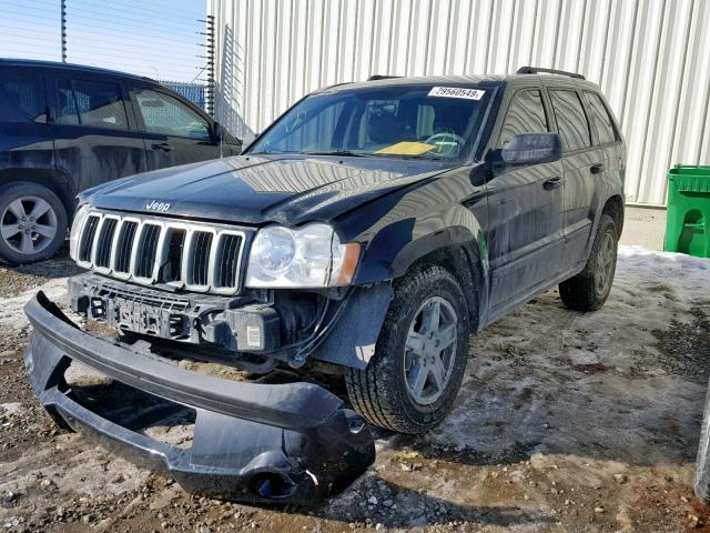 1J8GR48K27C514547 - 2007 JEEP GRAND CHER BLACK photo 2