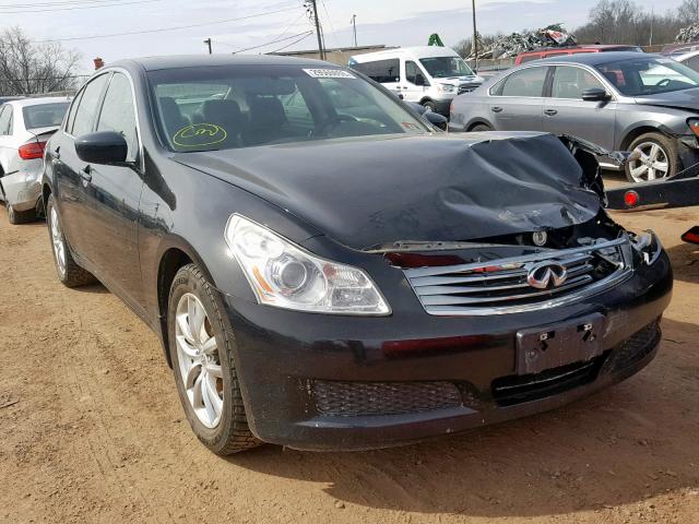 JNKCV61F79M359449 - 2009 INFINITI G37 BLACK photo 1