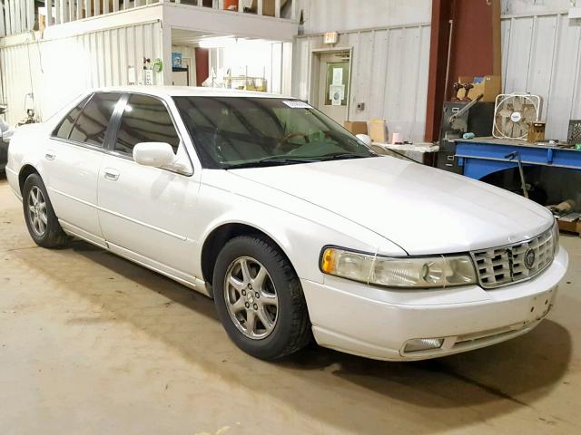 1G6KY5493YU175339 - 2000 CADILLAC SEVILLE ST WHITE photo 1