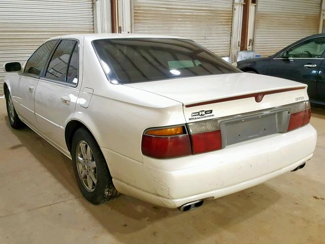 1G6KY5493YU175339 - 2000 CADILLAC SEVILLE ST WHITE photo 3