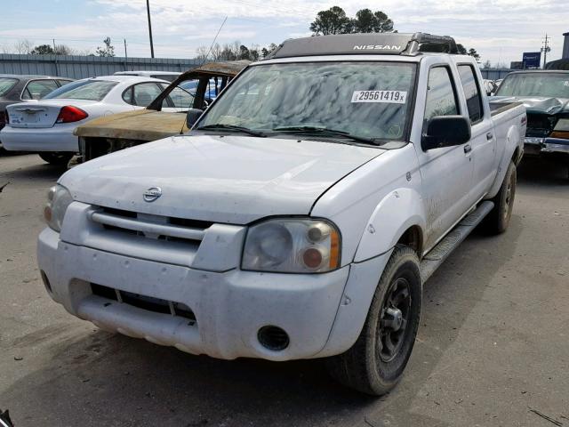 1N6ED29Y13C459004 - 2003 NISSAN FRONTIER C WHITE photo 2