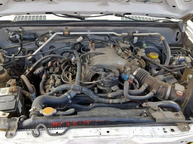 1N6ED29Y13C459004 - 2003 NISSAN FRONTIER C WHITE photo 7