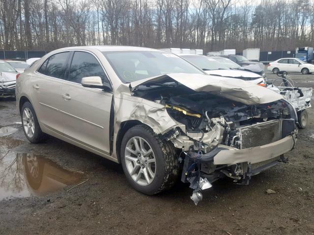 1G11C5SLXEF116612 - 2014 CHEVROLET MALIBU 1LT GOLD photo 1