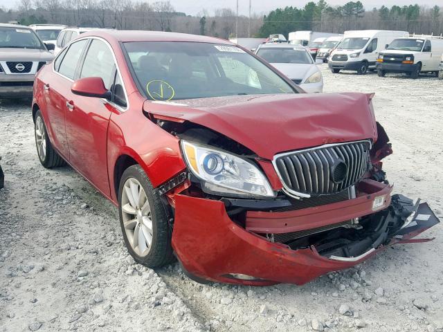 1G4PP5SK3E4219665 - 2014 BUICK VERANO RED photo 1