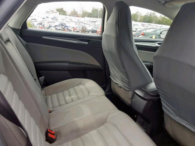 1FA6P0G77F5122882 - 2015 FORD FUSION S GRAY photo 6