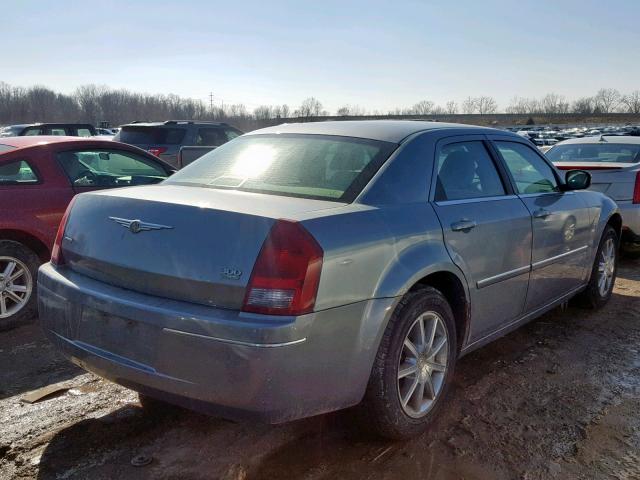 2C3LK53G17H810339 - 2007 CHRYSLER 300 TOURIN BLUE photo 4