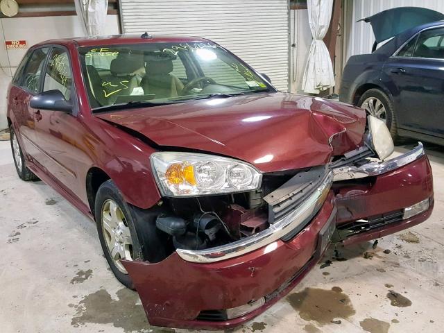 1G1ZU64875F183120 - 2005 CHEVROLET MALIBU MAX წითელი ფოტო 1