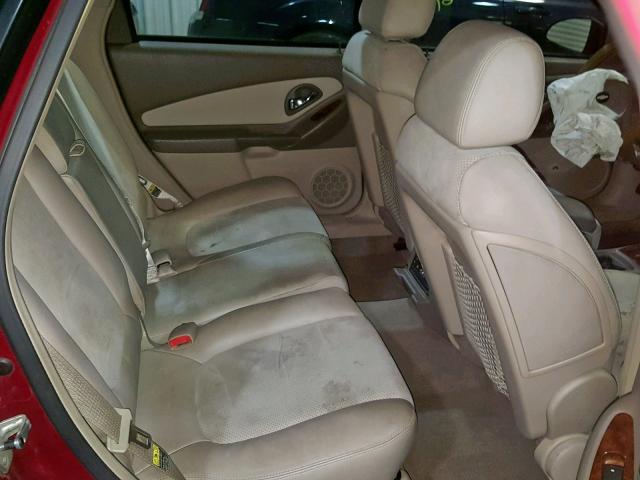 1G1ZU64875F183120 - 2005 CHEVROLET MALIBU MAX წითელი ფოტო 6
