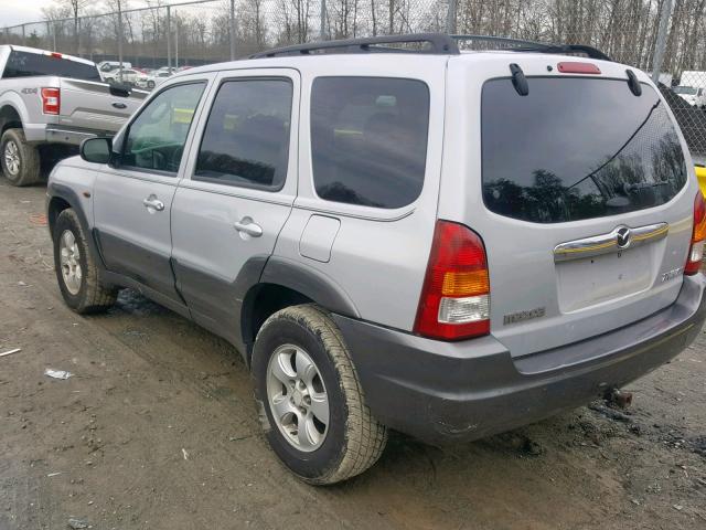 4F2YZ94184KM20115 - 2004 MAZDA TRIBUTE LX SILVER photo 3