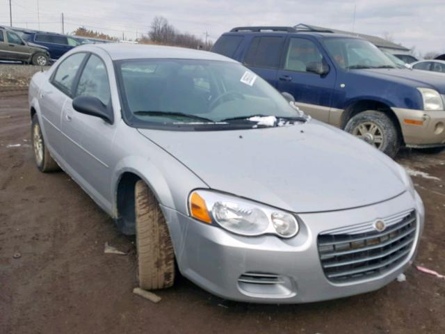 1C3AL56R76N202512 - 2006 CHRYSLER SEBRING TO SILVER photo 1