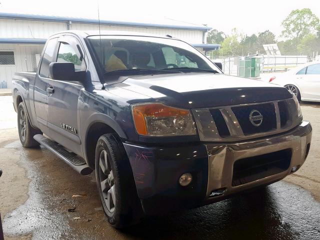 1N6BA0CA8FN502368 - 2015 NISSAN TITAN S BLUE photo 1