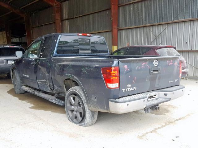 1N6BA0CA8FN502368 - 2015 NISSAN TITAN S BLUE photo 3