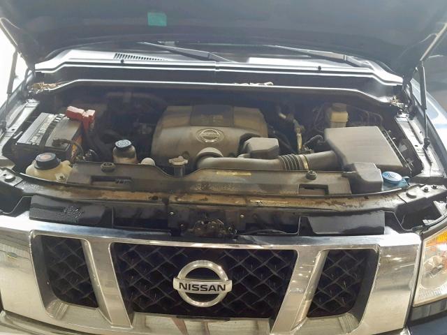 1N6BA0CA8FN502368 - 2015 NISSAN TITAN S BLUE photo 7