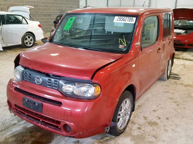 JN8AZ2KR5BT201318 - 2011 NISSAN CUBE BASE RED photo 2