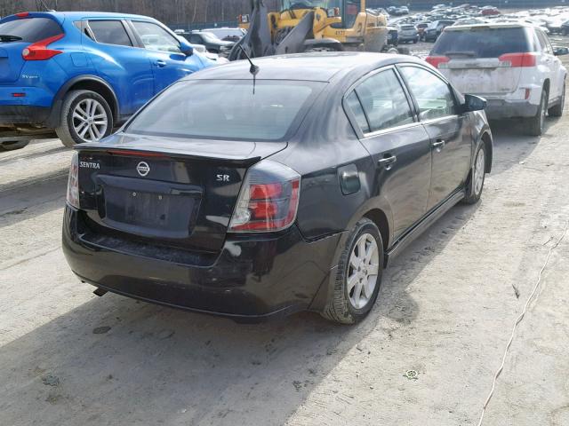 3N1AB6AP8AL665958 - 2010 NISSAN SENTRA 2.0 BLACK photo 4