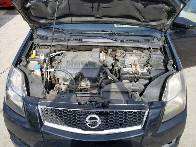 3N1AB6AP8AL665958 - 2010 NISSAN SENTRA 2.0 BLACK photo 7