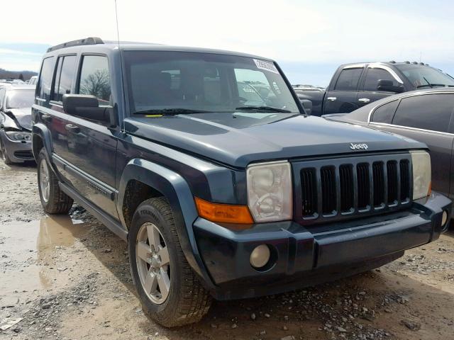 1J8HG48K96C104448 - 2006 JEEP COMMANDER GREEN photo 1