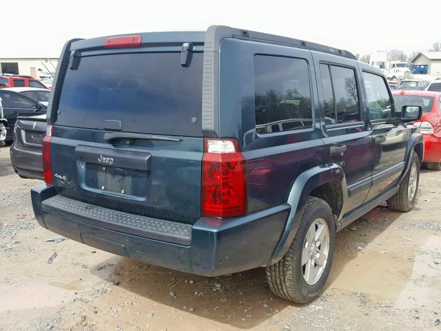 1J8HG48K96C104448 - 2006 JEEP COMMANDER GREEN photo 4
