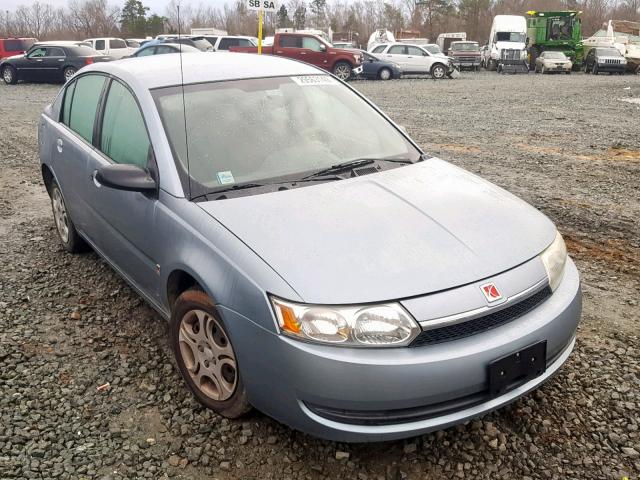 1G8AJ52F43Z197958 - 2003 SATURN ION LEVEL BLUE photo 1