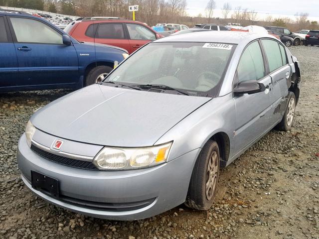 1G8AJ52F43Z197958 - 2003 SATURN ION LEVEL BLUE photo 2