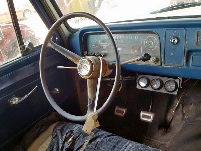 4C144A107349 - 1964 CHEVROLET C-10 GRAY photo 10