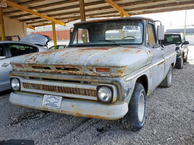 4C144A107349 - 1964 CHEVROLET C-10 GRAY photo 2