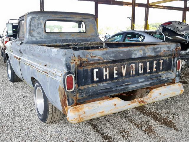 4C144A107349 - 1964 CHEVROLET C-10 GRAY photo 3