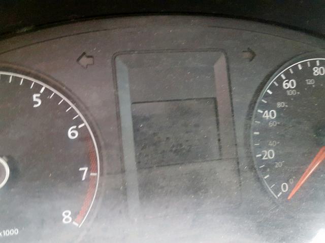 3VW2K7AJ1BM391255 - 2011 VOLKSWAGEN JETTA BASE GRAY photo 8