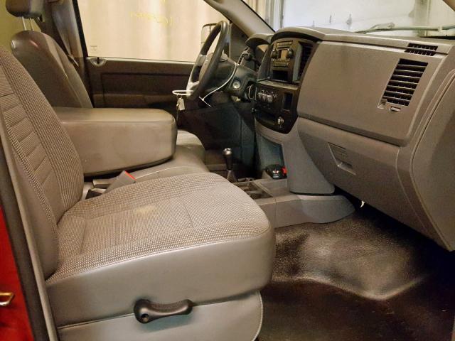 3D7KS28C66G249779 - 2006 DODGE RAM 2500 S წითელი ფოტო 5