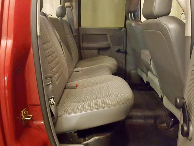 3D7KS28C66G249779 - 2006 DODGE RAM 2500 S წითელი ფოტო 6