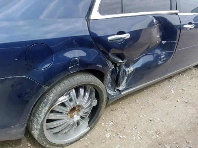 1G1ZC5E01CF278243 - 2012 CHEVROLET MALIBU 1LT 蓝色 照片 9