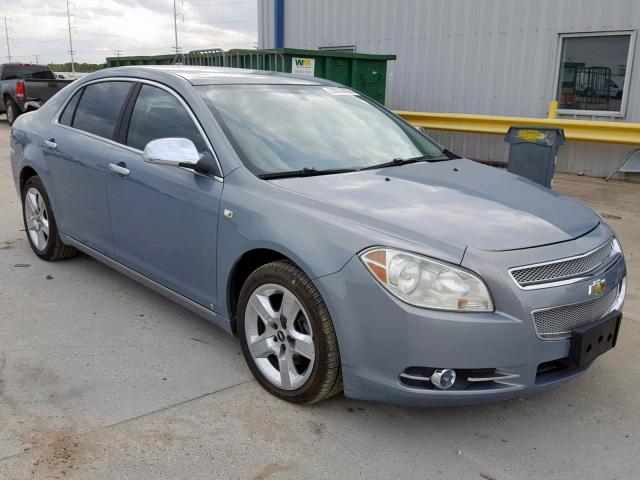 1G1ZK57738F225337 - 2008 CHEVROLET MALIBU LTZ BLUE photo 1