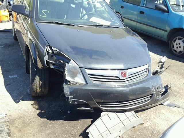 1G8ZS57B39F130171 - 2009 SATURN AURA XE GRAY photo 10