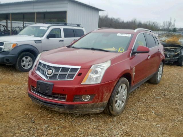 3GYFNAEY7AS550994 - 2010 CADILLAC SRX LUXURY MAROON photo 2