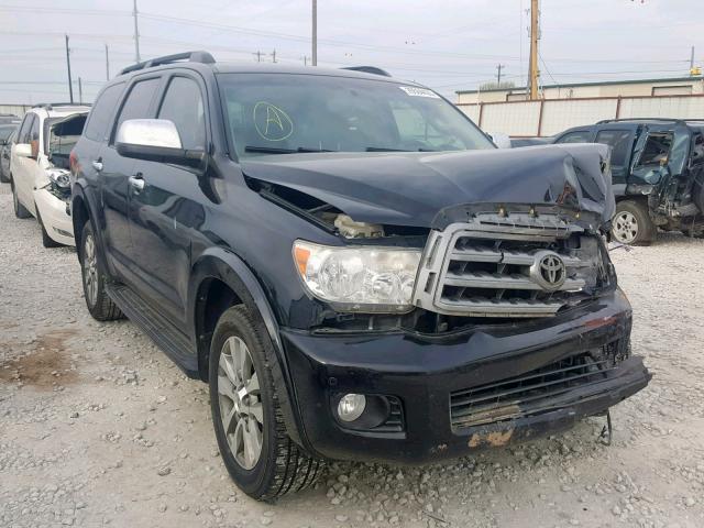 5TDDW5G11BS048862 - 2011 TOYOTA SEQUOIA PL BLACK photo 1