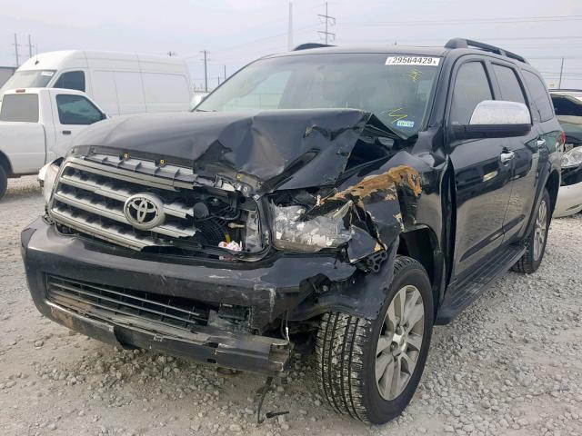 5TDDW5G11BS048862 - 2011 TOYOTA SEQUOIA PL BLACK photo 2