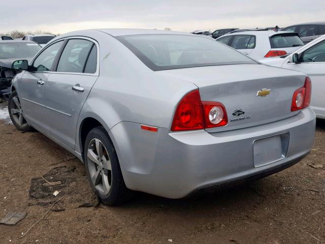 1G1ZC5EU7CF331501 - 2012 CHEVROLET MALIBU 1LT ვერცხლისფერი ფოტო 3