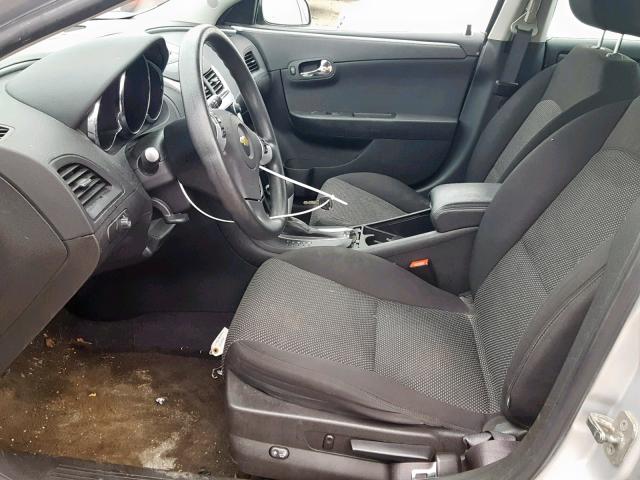 1G1ZC5EU7CF331501 - 2012 CHEVROLET MALIBU 1LT ვერცხლისფერი ფოტო 5