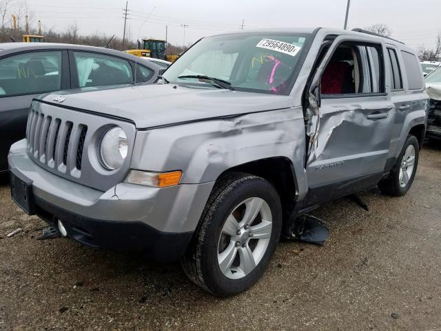 1C4NJRFB1ED847139 - 2014 JEEP PATRIOT LATITUDE  photo 2