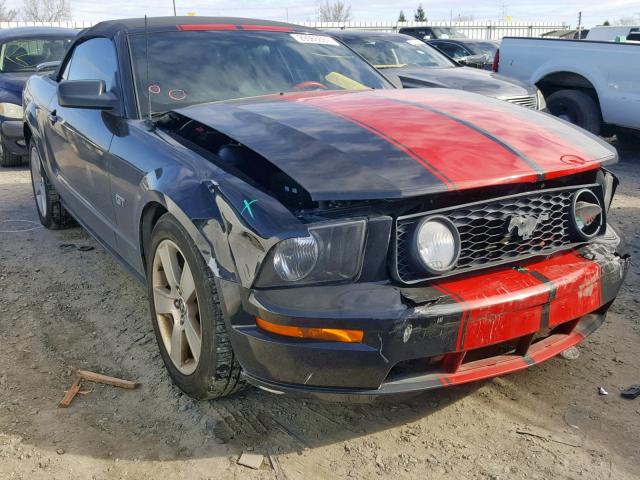 1ZVHT85H065197879 - 2006 FORD MUSTANG GT BLACK photo 1