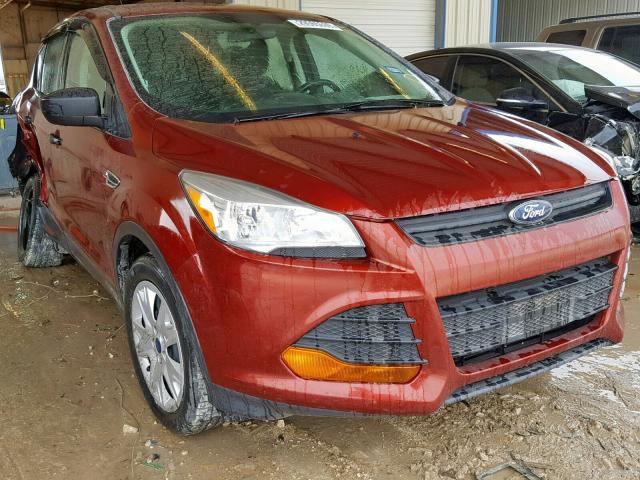 1FMCU0F71EUA13101 - 2014 FORD ESCAPE S RED photo 1