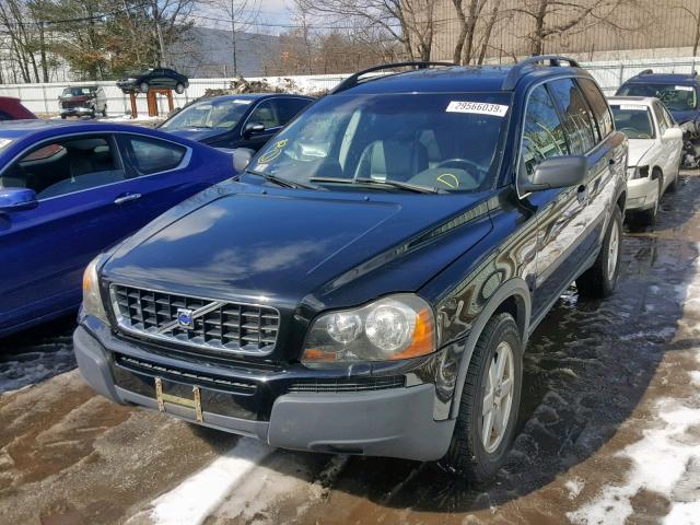 YV4CZ592261269525 - 2006 VOLVO XC90 BLACK photo 2