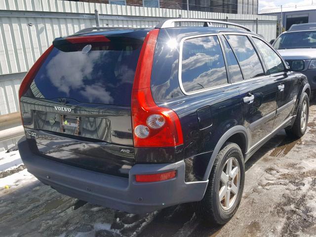 YV4CZ592261269525 - 2006 VOLVO XC90 BLACK photo 4