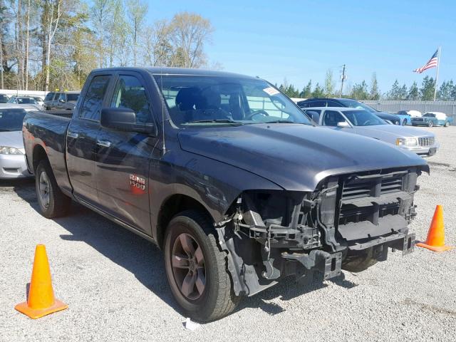 1C6RR6GG4GS163629 - 2016 RAM 1500 SLT GRAY photo 1