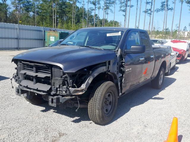 1C6RR6GG4GS163629 - 2016 RAM 1500 SLT GRAY photo 2