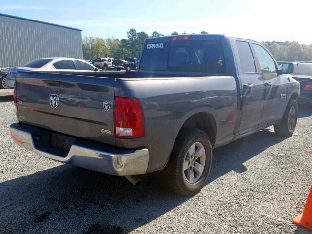 1C6RR6GG4GS163629 - 2016 RAM 1500 SLT GRAY photo 4
